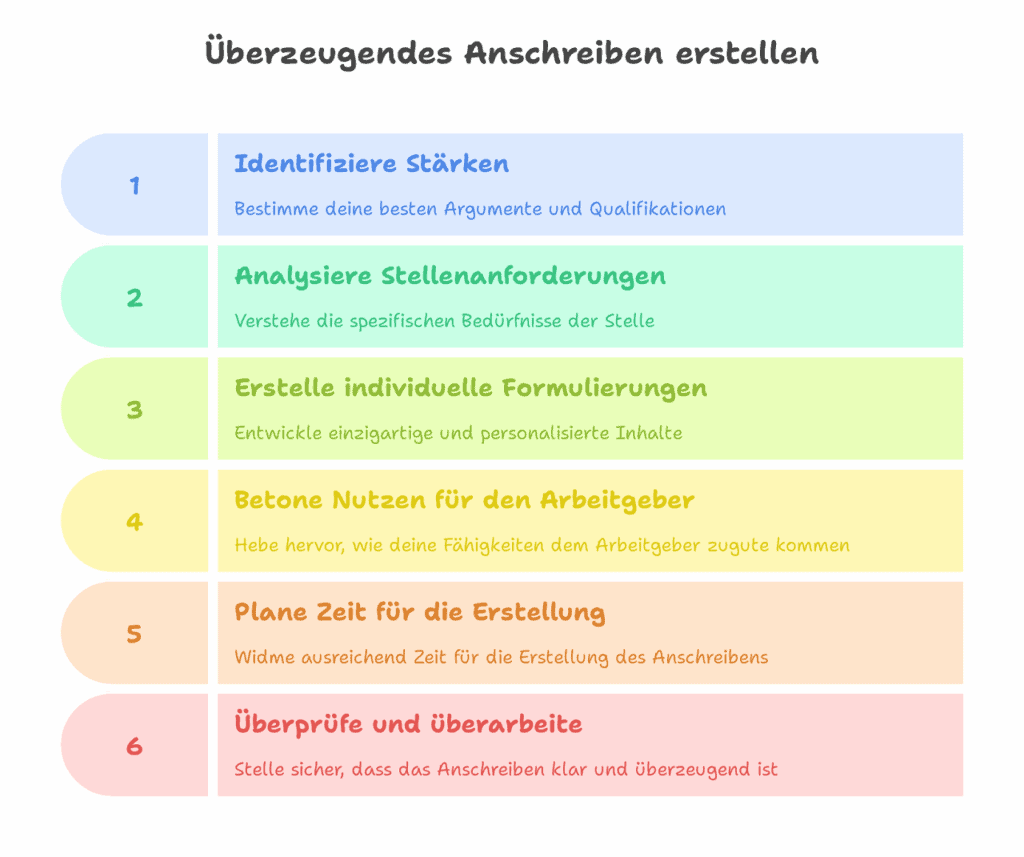 Anschreiben Bewerbung erstellen + Tipps