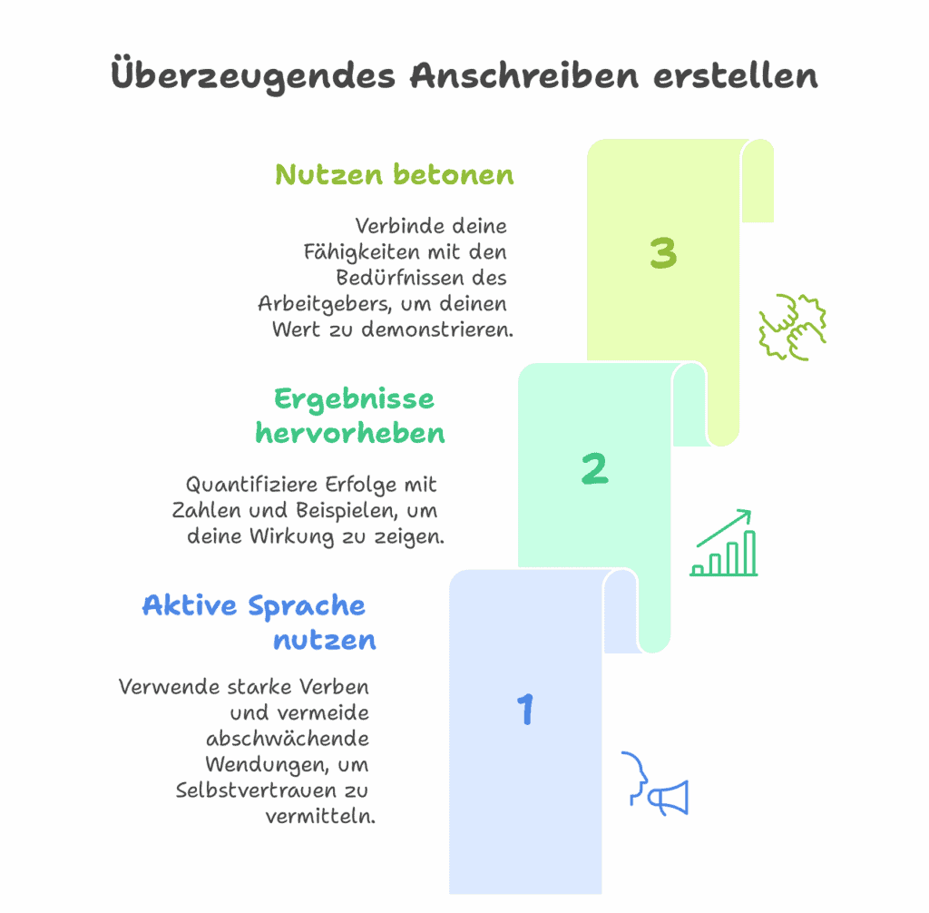 Anschreiben als Frau formulieren Tipps
