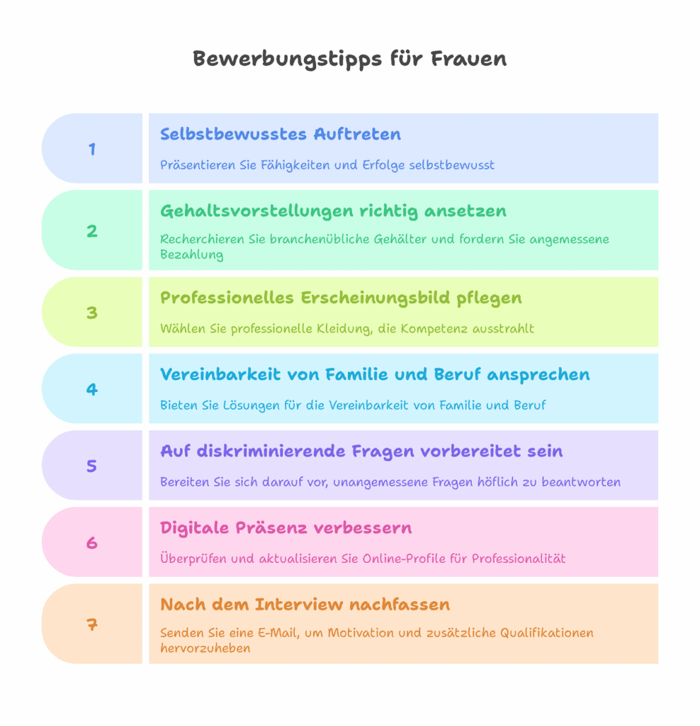 Bewerbungstipps Frauen