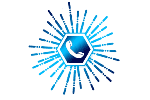 Grafik mit einem Telefonhörer als Symbol für Artikel zum Telefoninterview im Bewerbungsprotess.