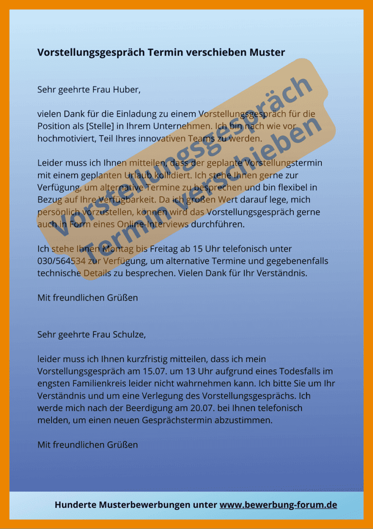 Antwort Auf Einladung Zum Bewerbungsgespräch Antwort auf Einladung zum Vorstellungsgespräch ≫ Muster ☀️