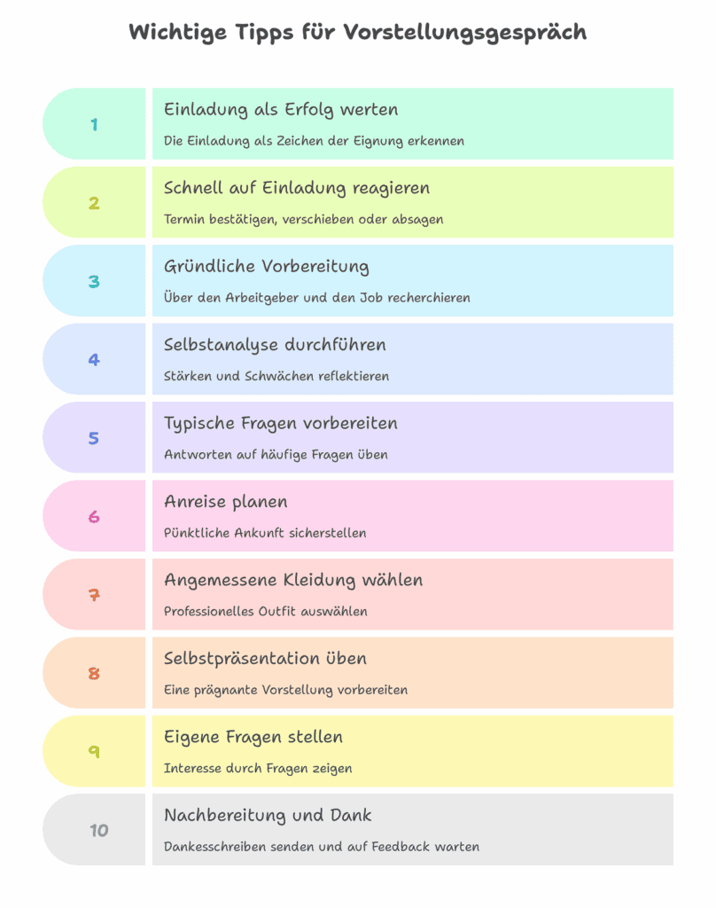 Vorstellungsgespräch Tipps Bewerbungsgespräch